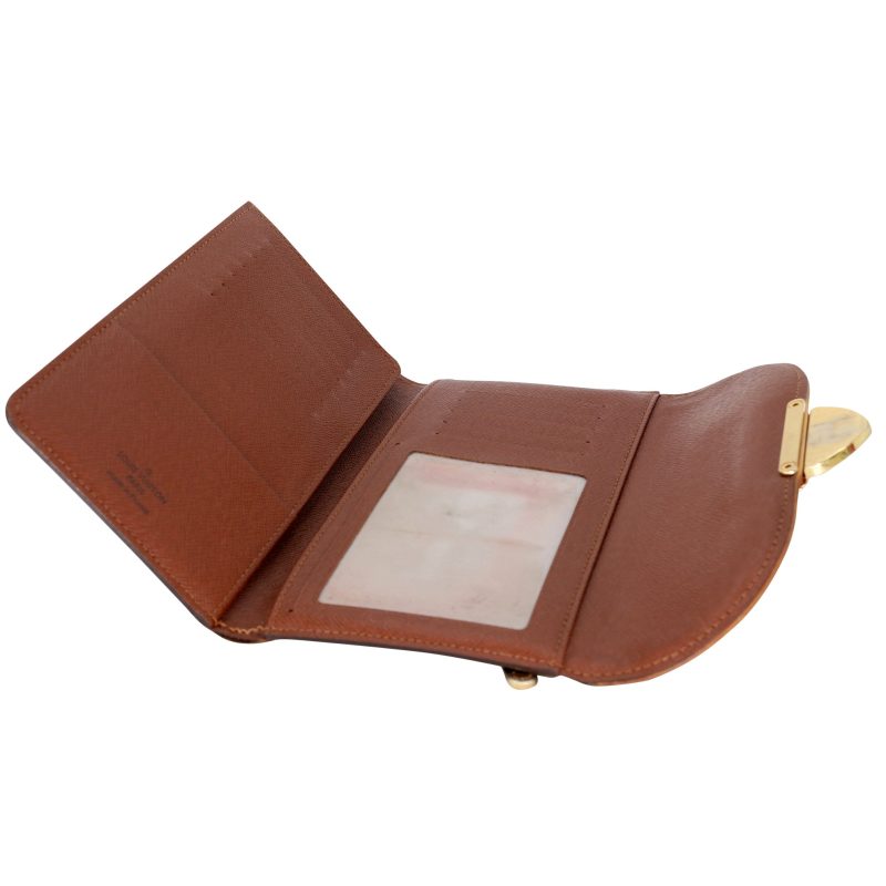 Louis Vuitton Portefeiulle Eugenie French Push-lock Wallet LV-W1020P-A002 - Image 8