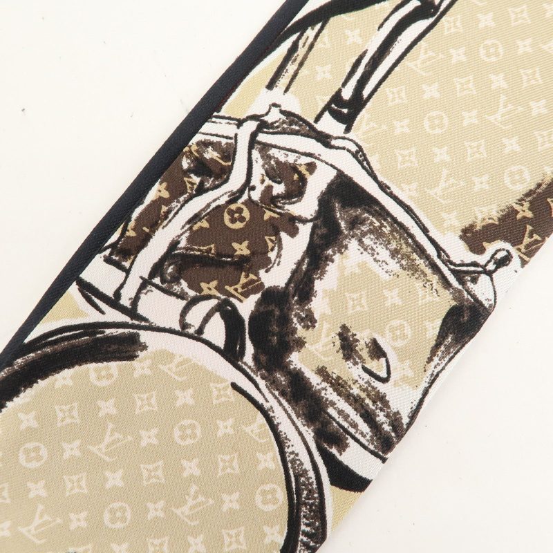 Louis Vuitton Bandeau Monogram Confidential ScarfSilk M78656 - Image 9