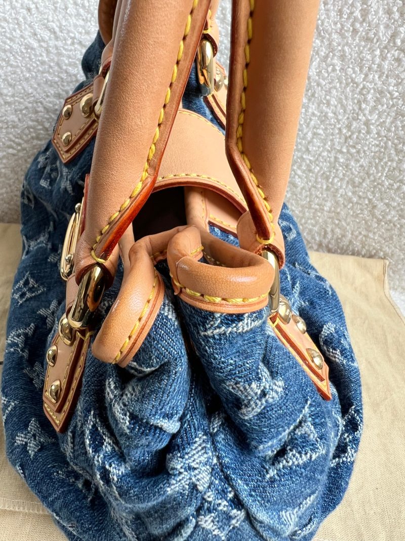 Louis Vuitton Blue Empreinte Monogram Twice Bag - Image 17