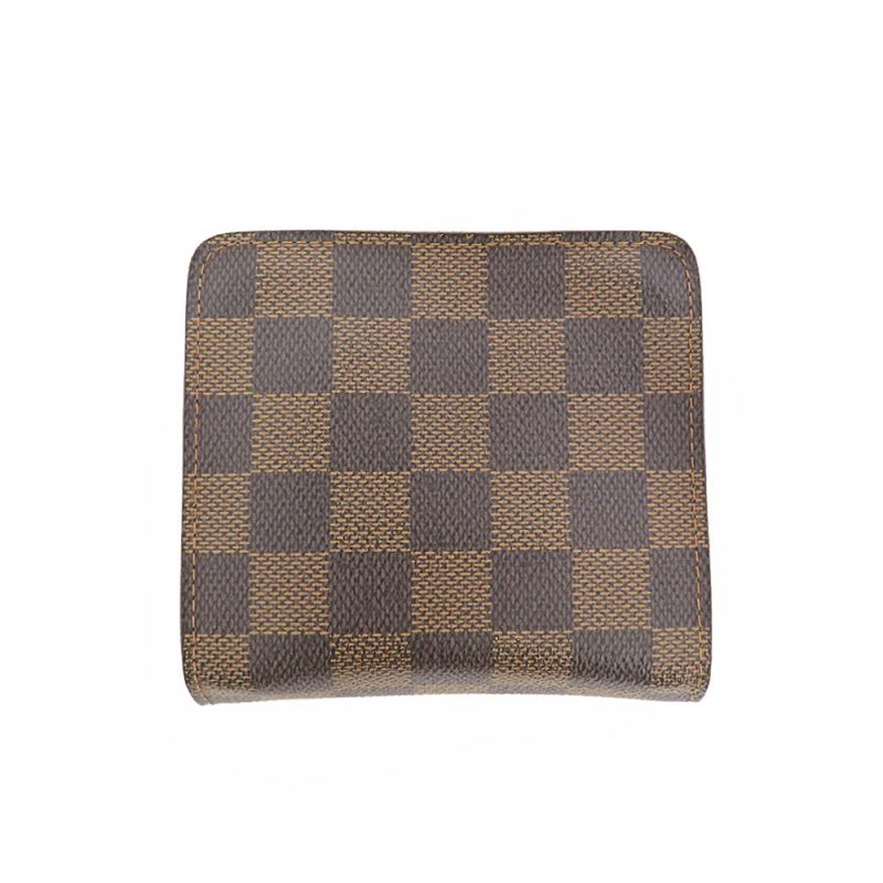 LOUIS VUITTON compact coin card holder NoirM82245 Monogram Shadow - Image 2