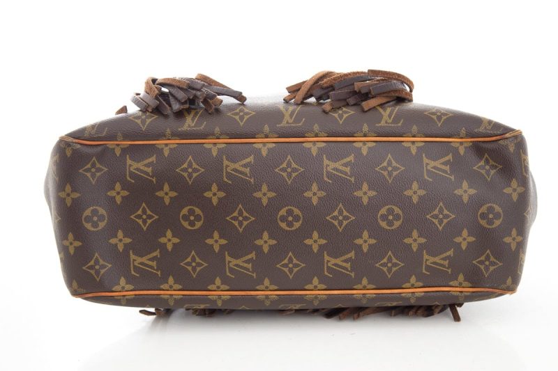 Louis Vuitton Brown Canvas Shoulder Bag Medium Monogram - Image 5