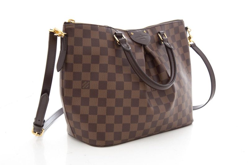 Louis Vuitton Brown Damier Tote Bag - Image 3