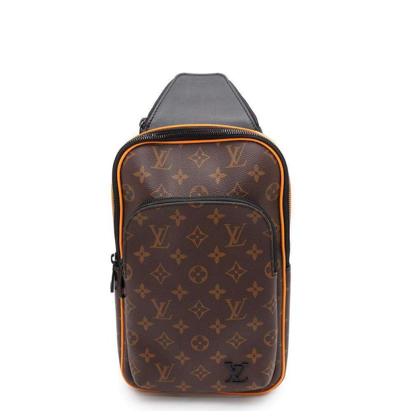 LOUIS VUITTON Avenue Sling Bag NoirN41719 Damier Graphite