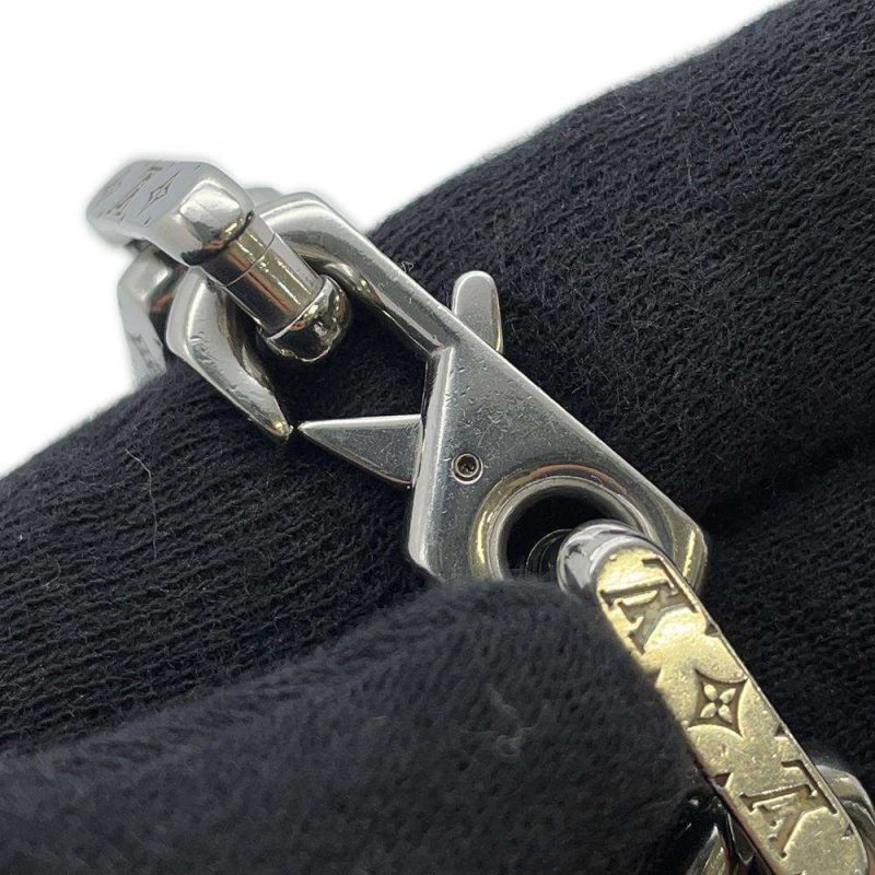 LOUIS VUITTON Bracelet・Heartbeat Blanc/Encre MP014E Monogram / Savannah - Image 6
