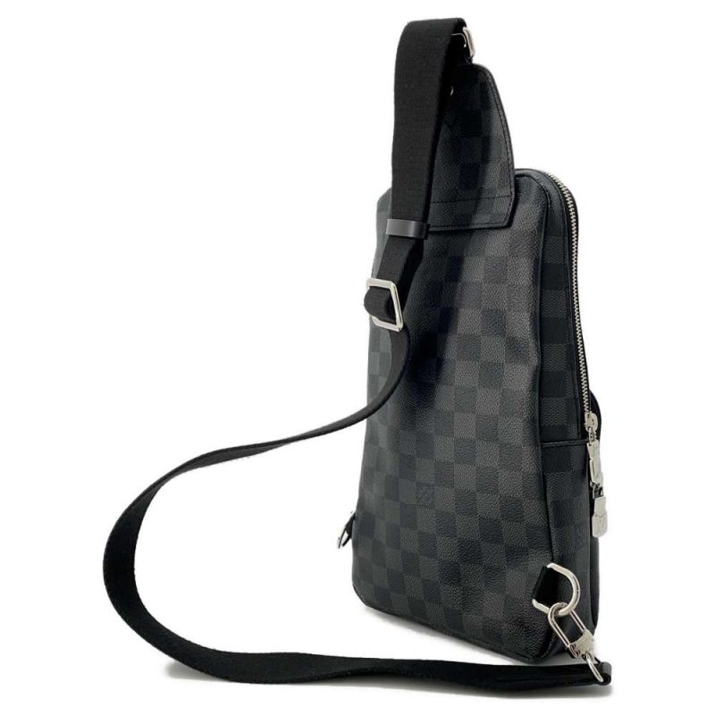 Louis Vuitton Avenue Sling Bag Shoulder Bag Shoulder Bag PVC Coated Canvas Damier GraphiteGrey N41719 - Image 2