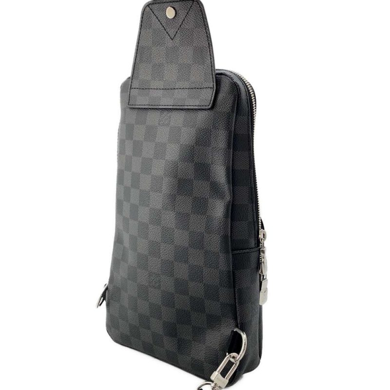 Louis Vuitton Avenue Sling Bag Shoulder Bag Shoulder Bag PVC Coated Canvas Damier GraphiteGrey N41719 - Image 3