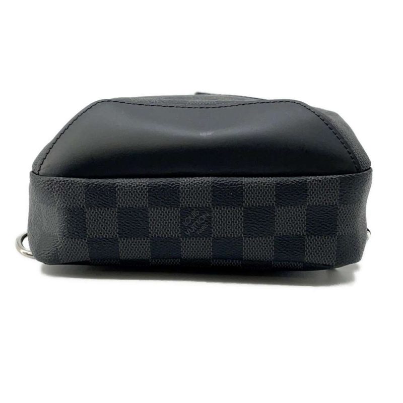Louis Vuitton Avenue Sling Bag Shoulder Bag Shoulder Bag PVC Coated Canvas Damier GraphiteGrey N41719 - Image 4