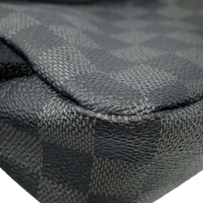 Louis Vuitton Avenue Sling Bag Shoulder Bag Shoulder Bag PVC Coated Canvas Damier GraphiteGrey N41719 - Image 9