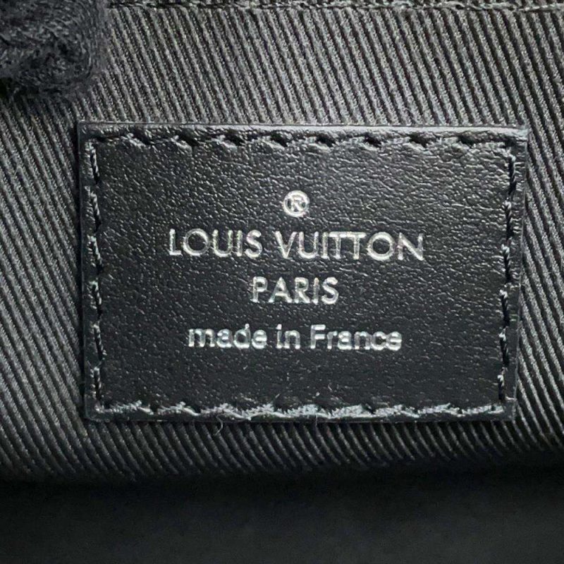 LOUIS VUITTON City・Pochette Blue/Red M68761 Monogram Denim Leather - Image 15