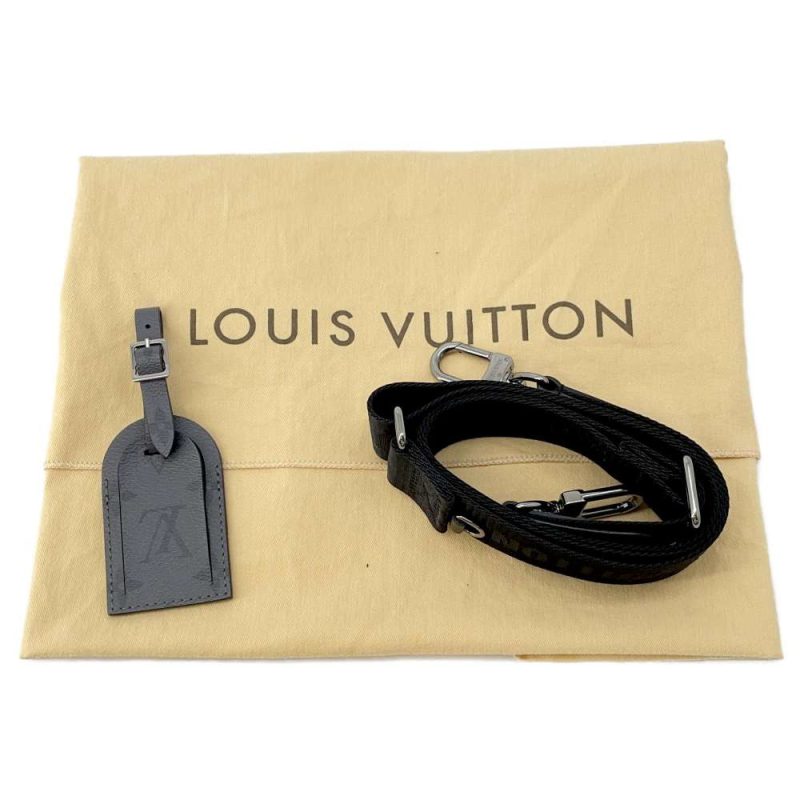 LOUIS VUITTON City・Pochette Blue/Red M68761 Monogram Denim Leather - Image 16