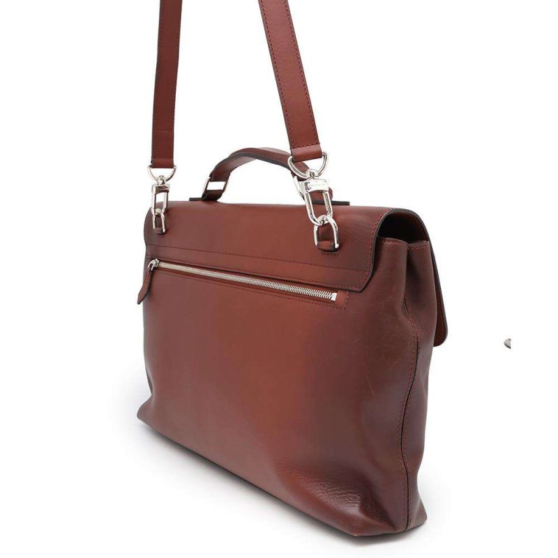Louis Vuitton Cartesier GM Monogram Brown PVC Leather Shoulder Bag - Image 2