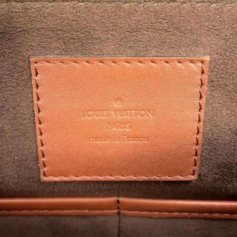 Louis Vuitton Cartesier GM Monogram Brown PVC Leather Shoulder Bag - Image 15
