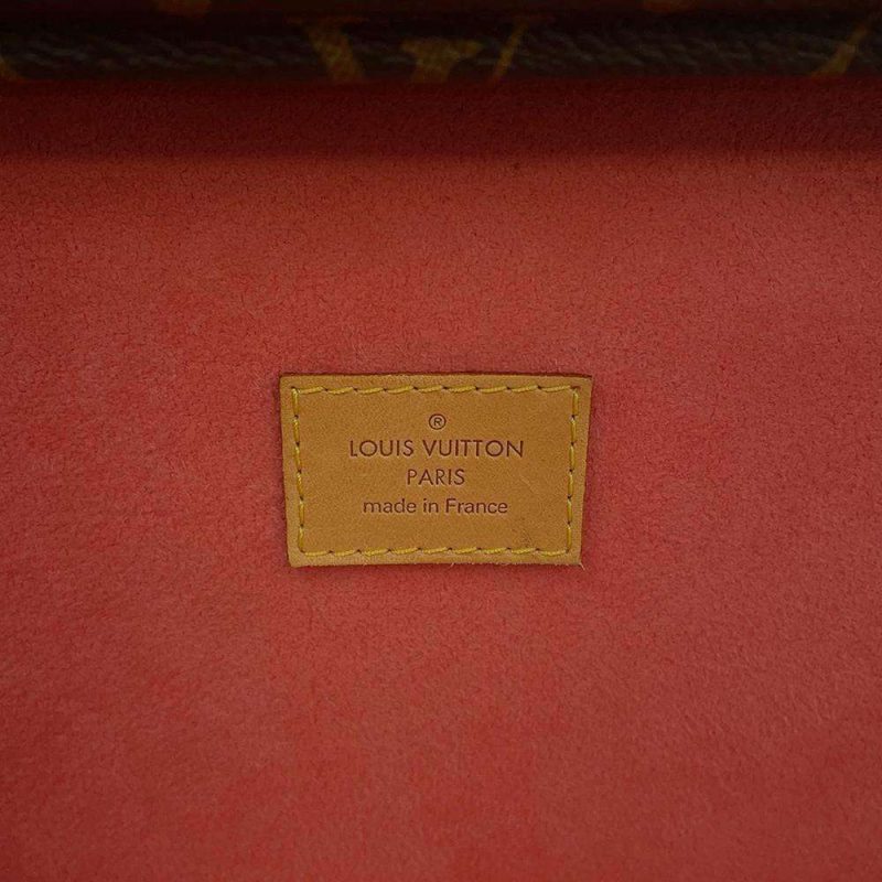 LOUIS VUITTON Coffret Tresor White/Blue M10250 Monogram Visor Pool Size 24 - Image 14