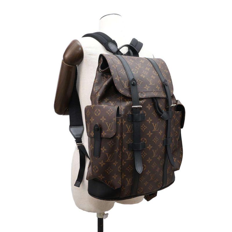 LOUIS VUITTON Christopher NoirN41379 Damier Graphite Size MM - Image 4