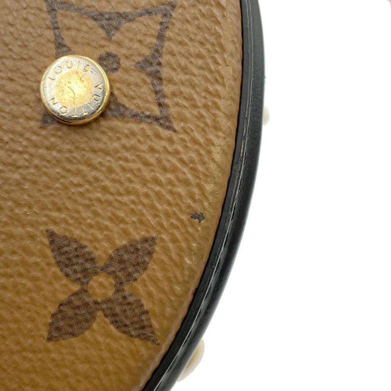 LOUIS VUITTON Cannes Reverse Monogram Canvas Satchel Bag Brown - Image 7