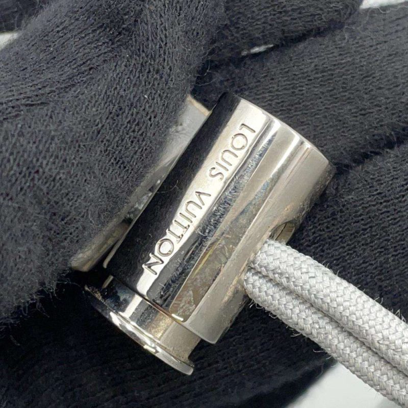 LOUIS VUITTON Chalk Nano Bag Noir M44628 Monogram Shadow - Image 14