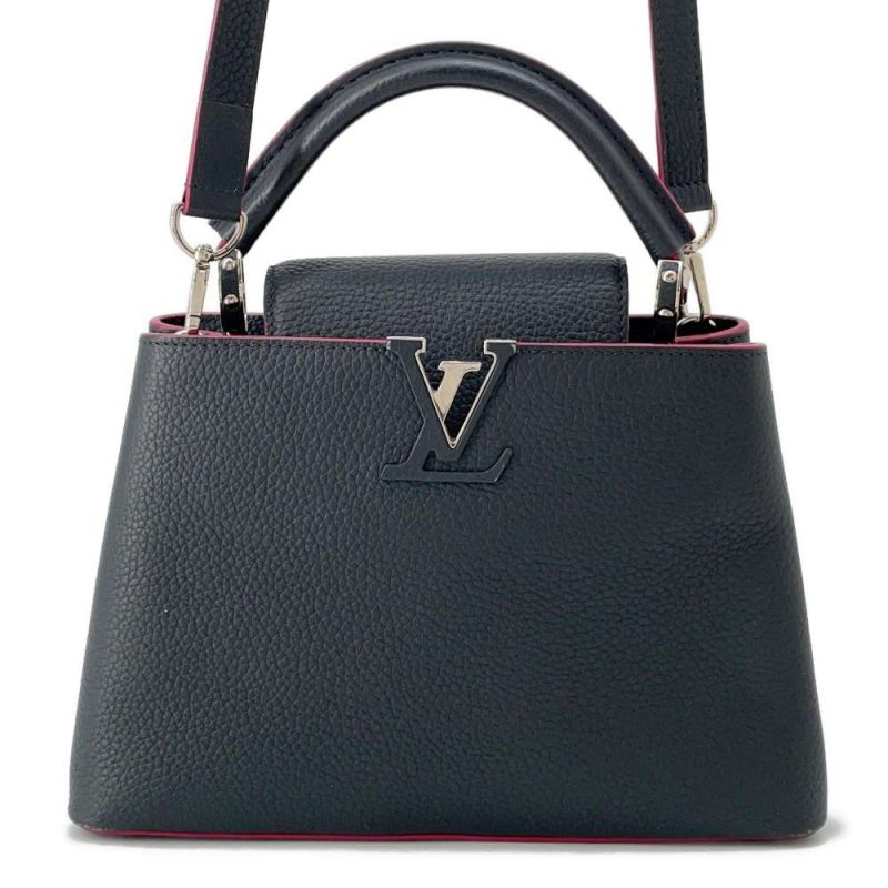 Louis Vuitton Capucines Compact Wallet Noir