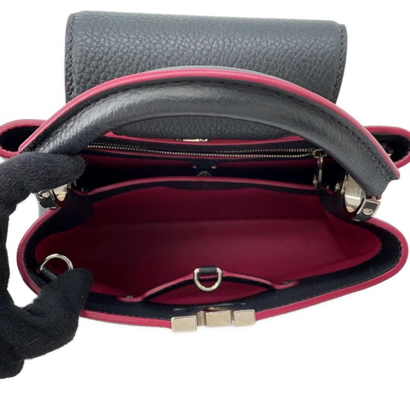 Louis Vuitton Capucines Compact Wallet Noir - Image 6