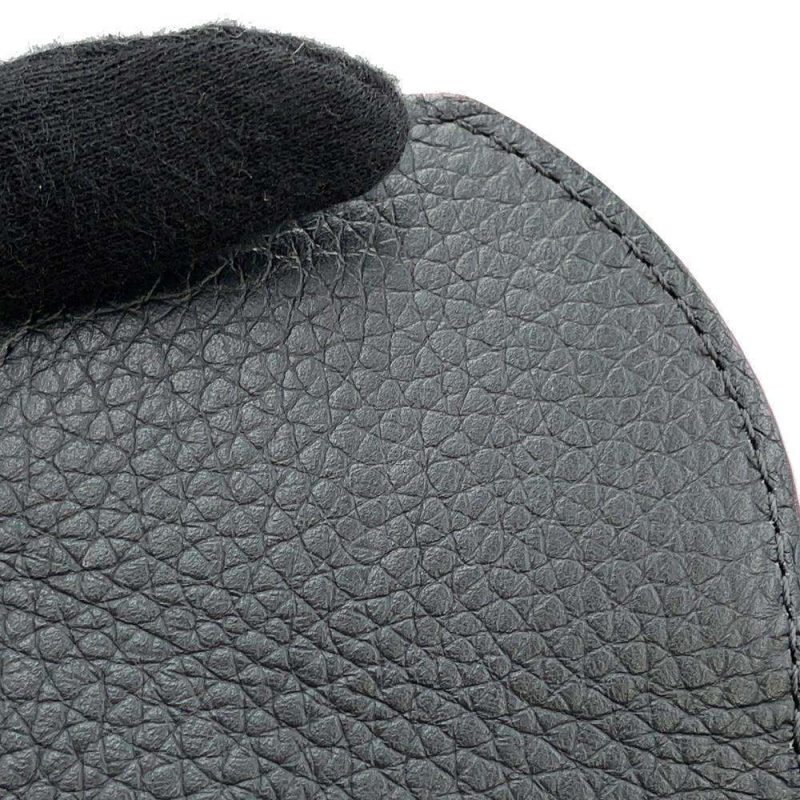 Louis Vuitton Capucines Compact Wallet Noir - Image 9