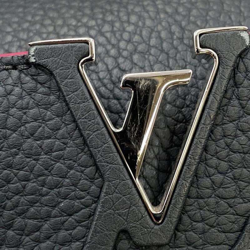Louis Vuitton Capucines Compact Wallet Noir - Image 17