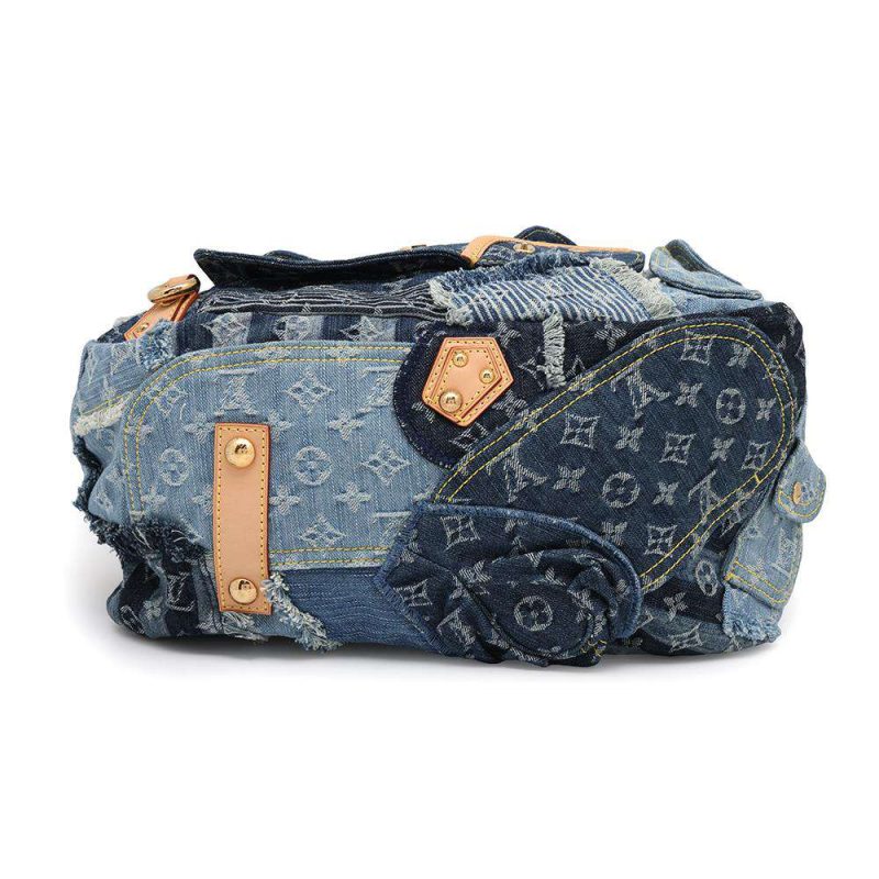 Louis Vuitton Bowling Bag Dark Brown 13.8 Inch Length - Image 3
