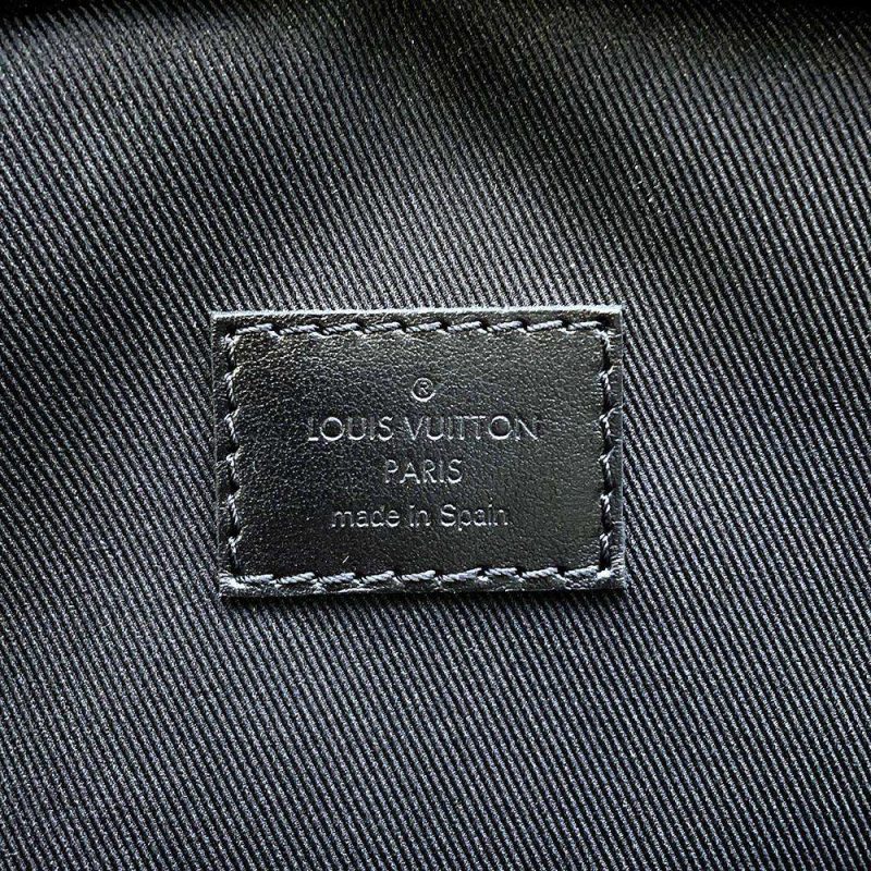 LOUIS VUITTON Avenue Sling Bag NoirM46718 Monogram Macassar Canvas - Image 13