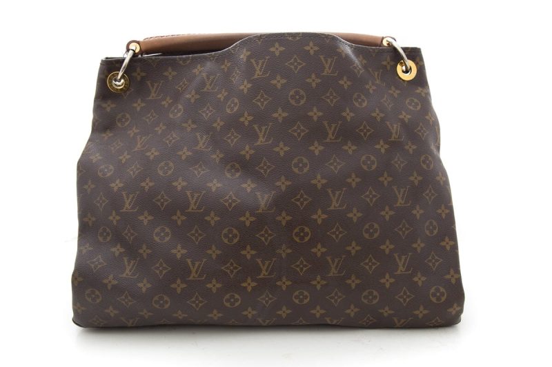 Louis Vuitton Brown Canvas Monogram Revamped Fringe Handbag - Image 5