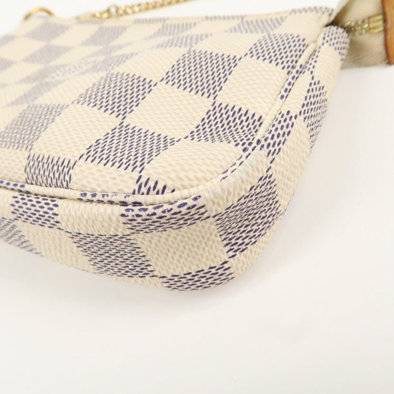Louis Vuitton Damier Azur Mini Pochette Accessoires Pouch N58010 - Image 10