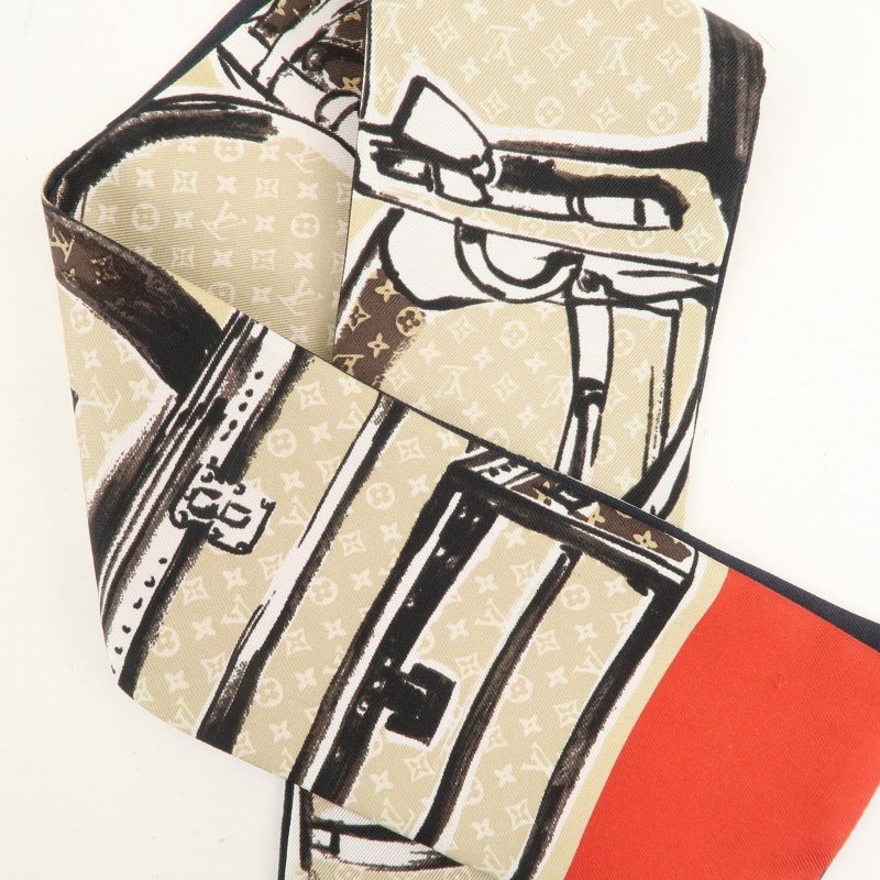 Louis Vuitton Bandeau Monogram Confidential ScarfSilk M78656 - Image 10