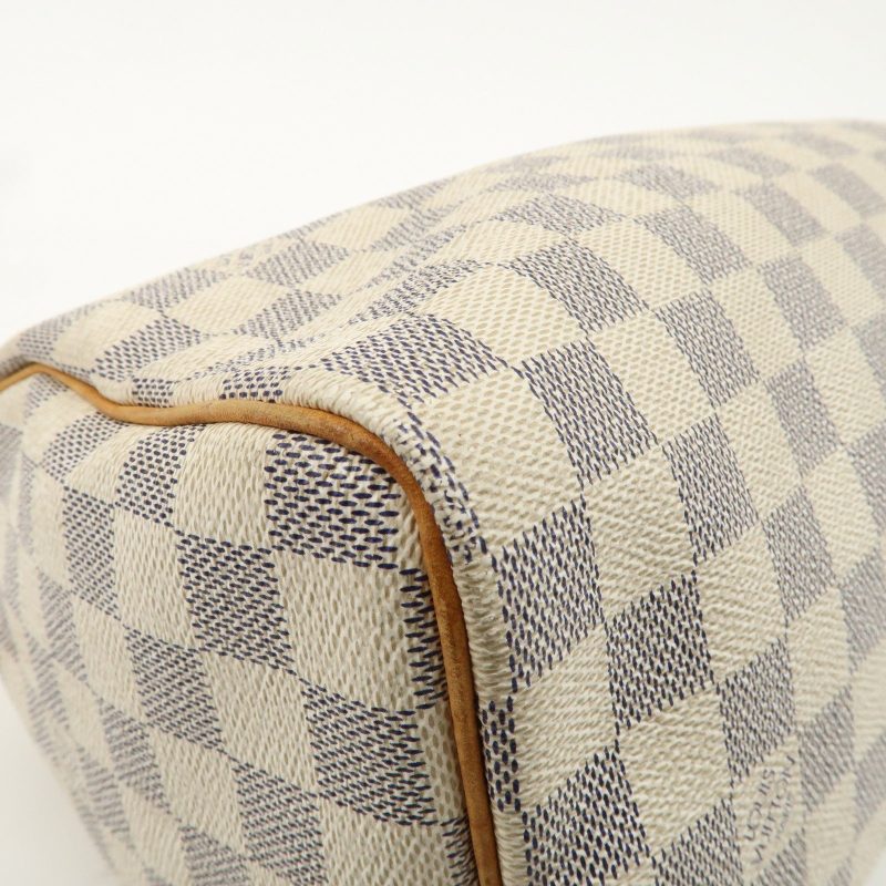 Louis Vuitton Damier Azur Speedy 25 Boston Bag Hand Bag N41534 - Image 10