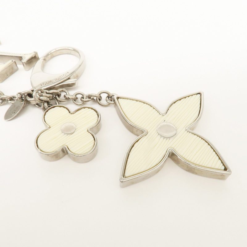 Louis Vuitton Bijoux Sac Fleur de Epi Bag Charm Silver M65085 - Image 10