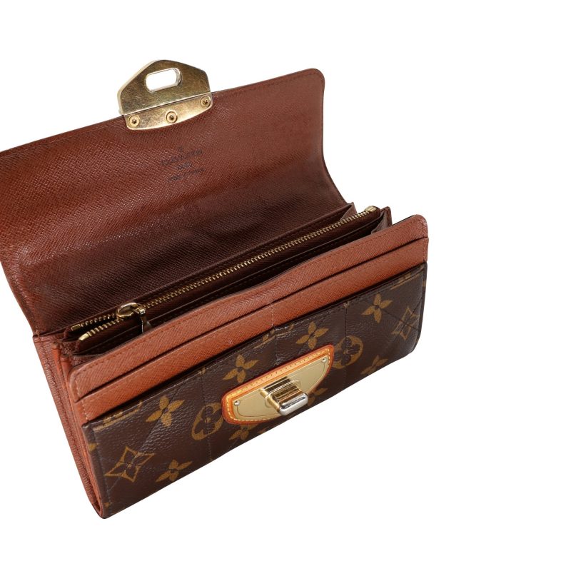 Louis Vuitton Etoile Porte Quilted Sarah Flap Wallet LV-W1110P-A003 - Image 8