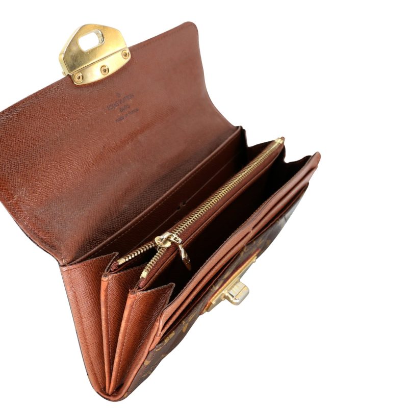 Louis Vuitton Etoile Porte Quilted Sarah Flap Wallet LV-W1110P-A003 - Image 9