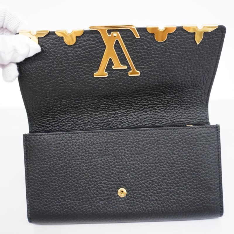 Louis Vuitton Capucines 2 Way Bag,Black,Leather - Image 4