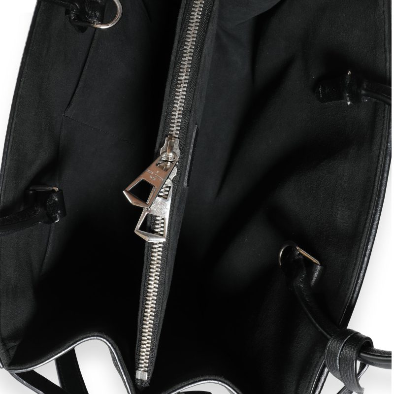 Louis Vuitton Black Epi Leather Twist Tote - Image 8