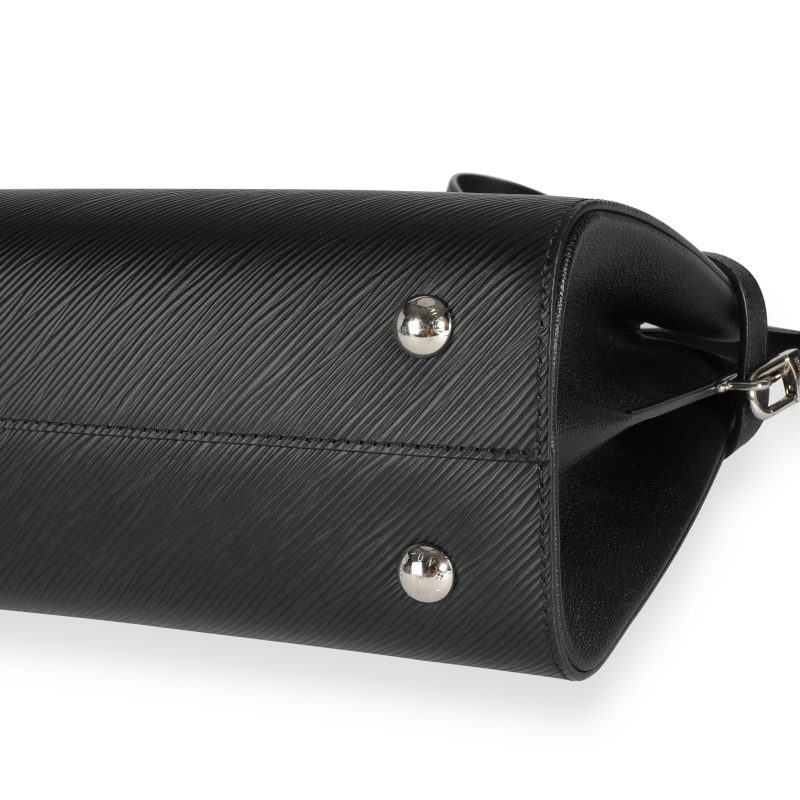 Louis Vuitton Black Epi Leather Twist Tote - Image 7