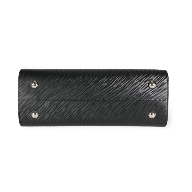 Louis Vuitton Black Epi Leather Twist Tote - Image 5