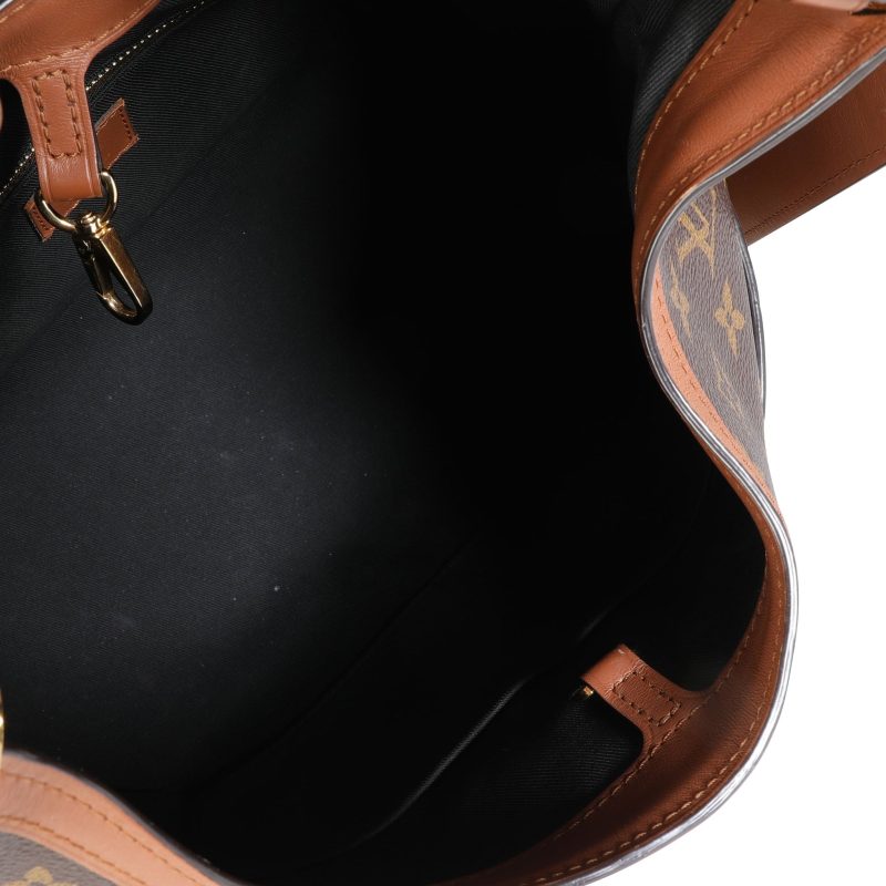 Louis Vuitton Monogram & Monogram Reverse Canvas Dauphine Hobo MM - Image 4