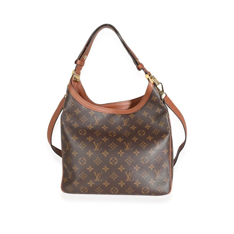 Louis Vuitton Monogram & Monogram Reverse Canvas Dauphine Hobo MM - Image 2