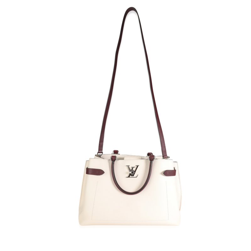 Louis Vuitton Cream Embossed Monogram Coussin PM Bag - Image 4
