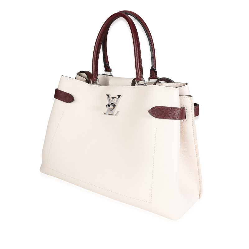 Louis Vuitton Cream Embossed Monogram Coussin PM Bag - Image 2