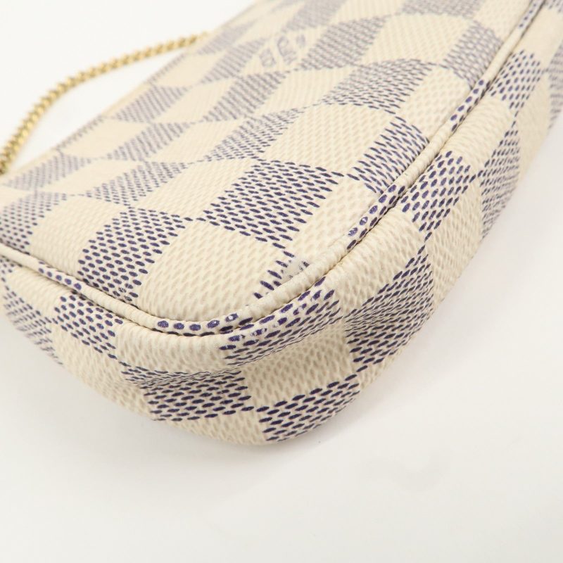 Louis Vuitton Damier Azur Mini Pochette Accessoires Pouch N58010 - Image 11