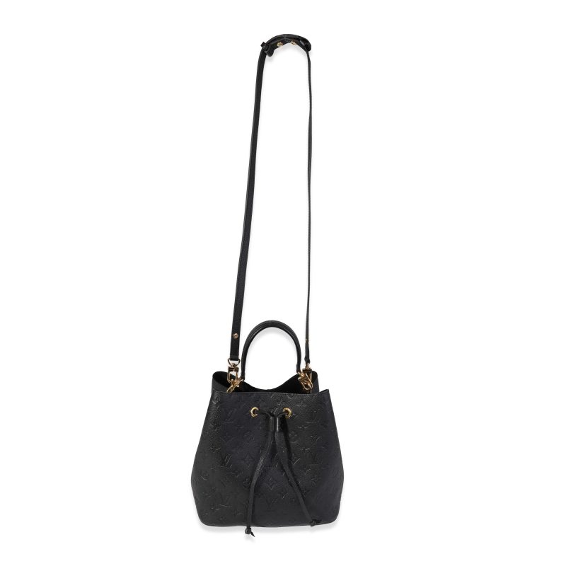Louis Vuitton Black Monogram Empreinte NéoNoé MM - Image 7
