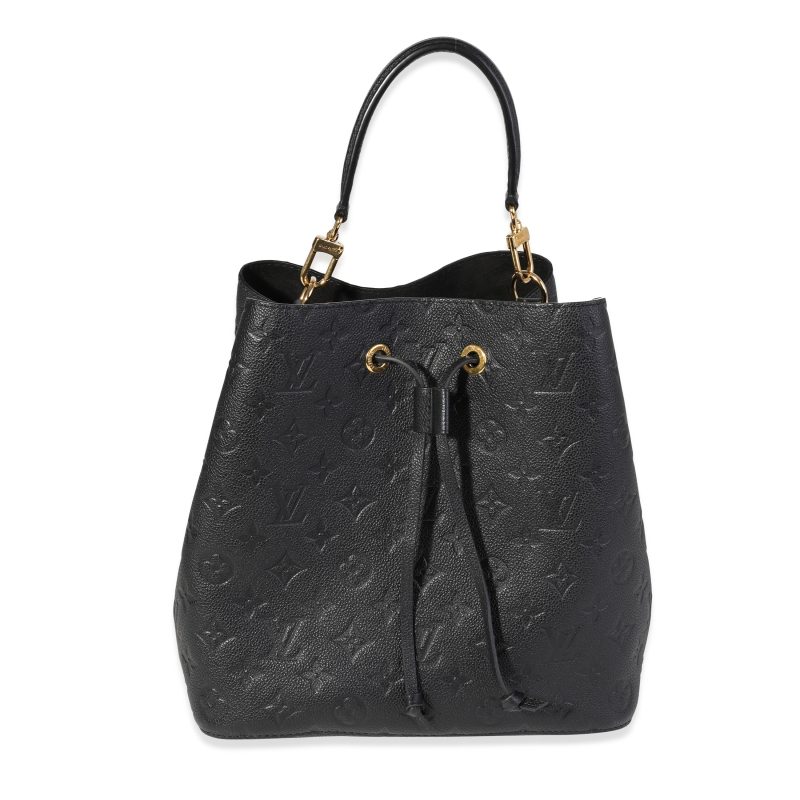 Louis Vuitton Black Monogram Empreinte NéoNoé MM