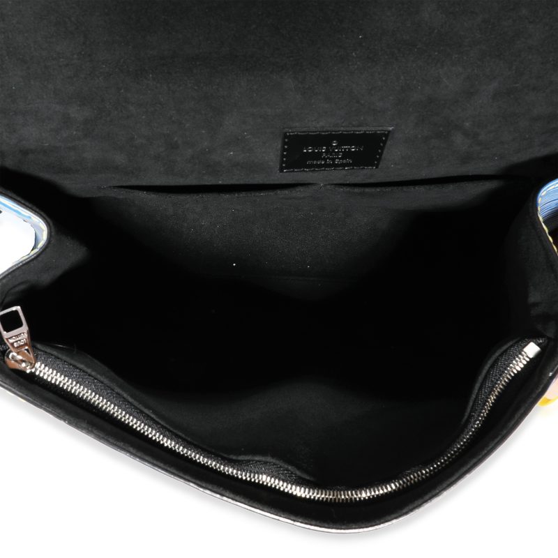 Louis Vuitton Blue Epi Denim Cluny BB - Image 8