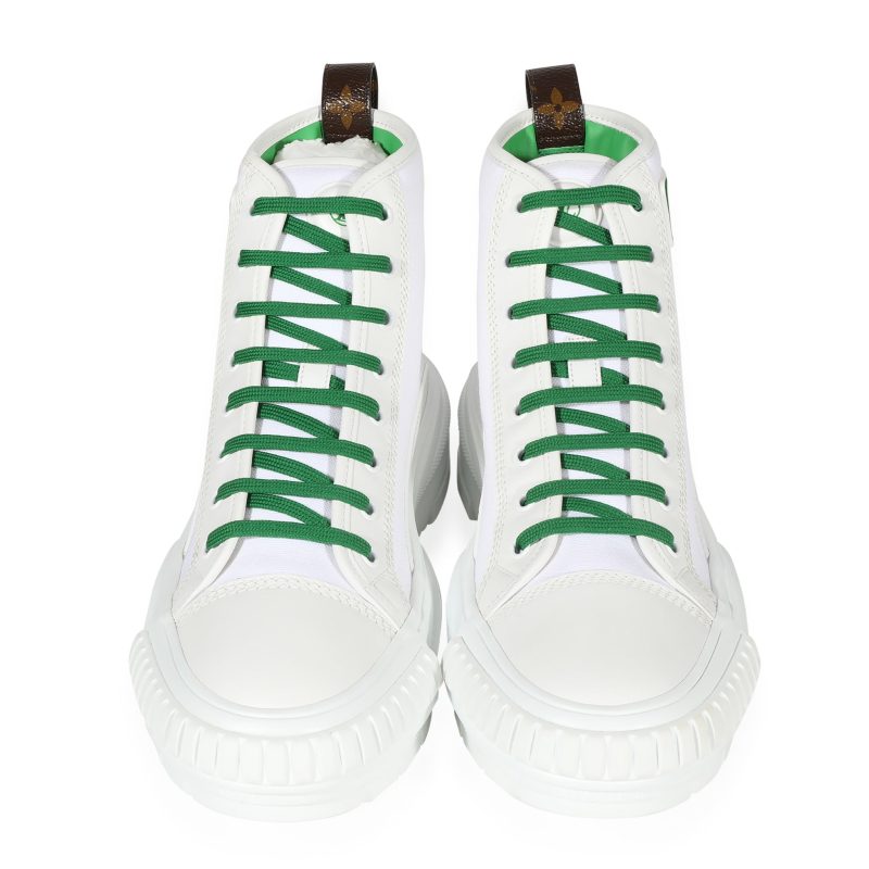 Louis Vuitton Squad Sneaker Boot 'White Green