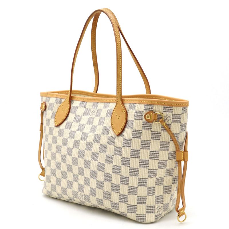 Louis Vuitton Damier Azur Neverfull PM Tote Bag N51110 - Image 3