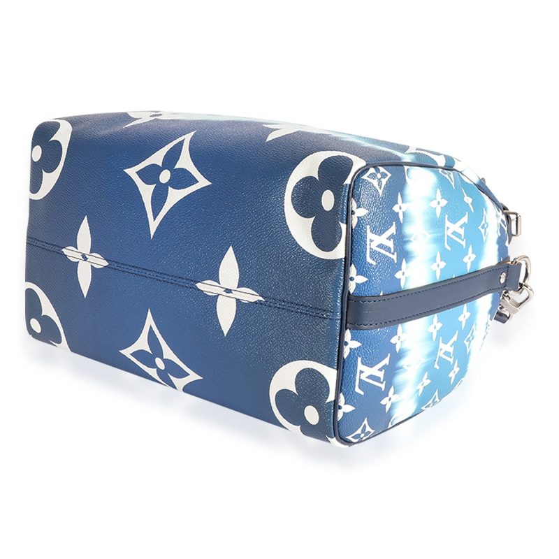Louis Vuitton Blue LV Escale Speedy Bandoulière 30 - Image 5
