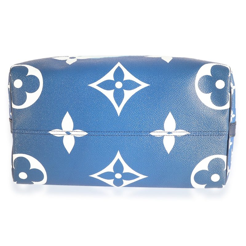 Louis Vuitton Blue LV Escale Speedy Bandoulière 30 - Image 4