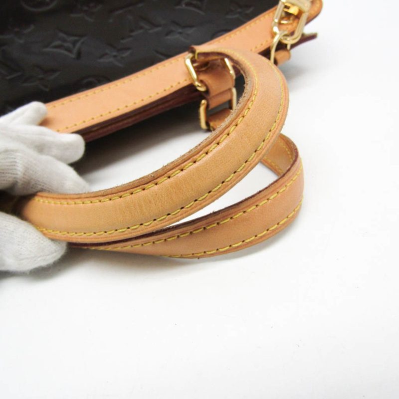 Louis Vuitton Blanc Corail Monogram Vernis Brea MM Bag - Image 3